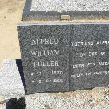 FULLER Alfred William 1920-1966