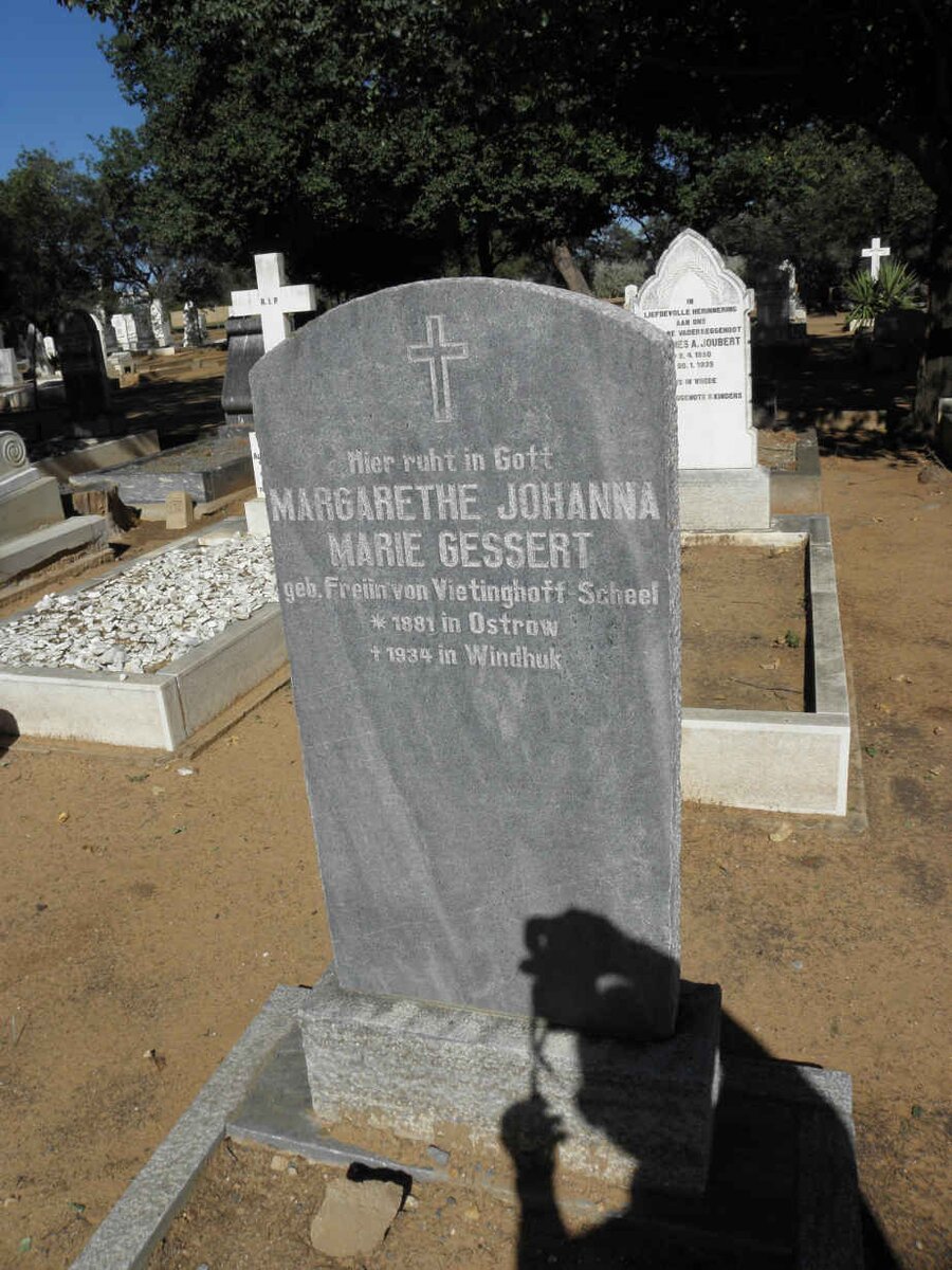GESSERT Margarethe Johanna Marie  1881-1934