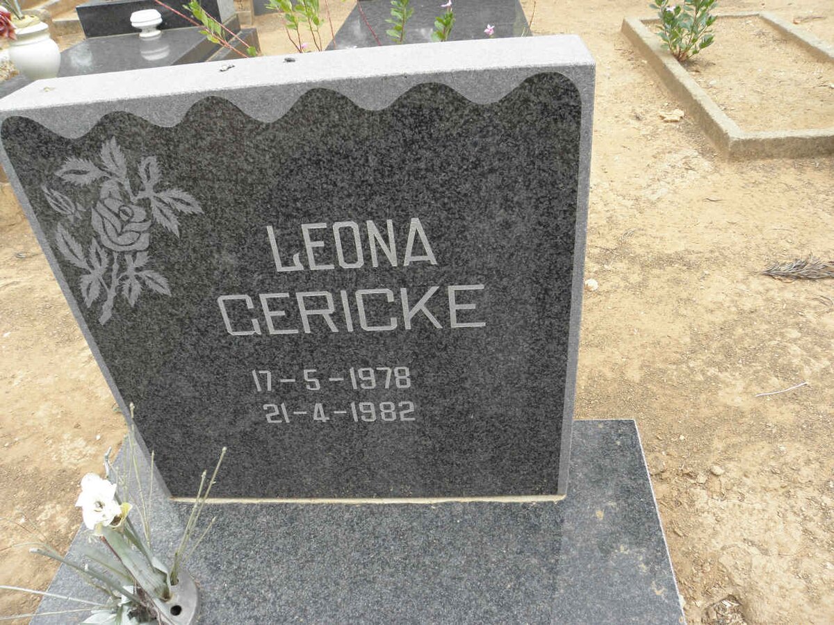 GERICKE Leona 1978-1982