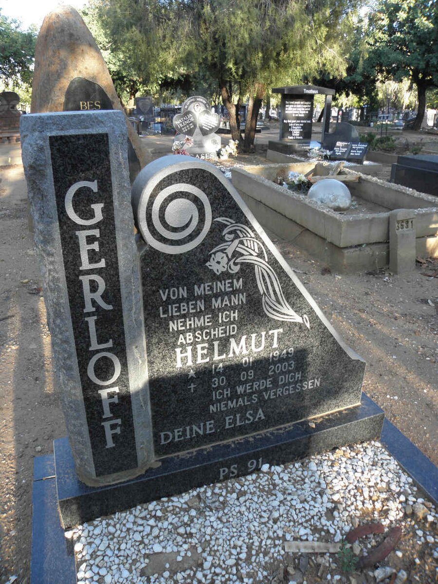 GERLOFF Helmut 1949-2003