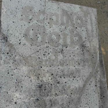 GEIK Sophie 1877-1918