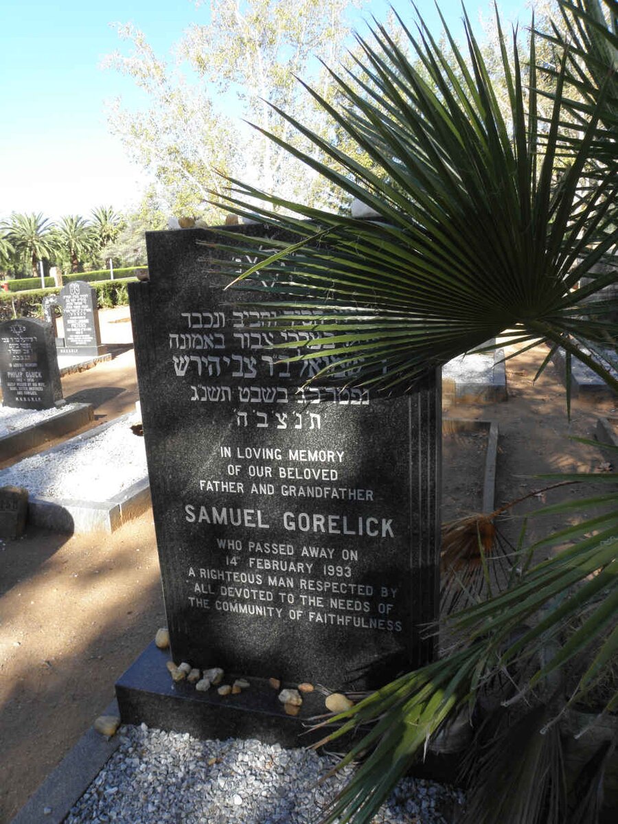 GORELICK Samuel -1993