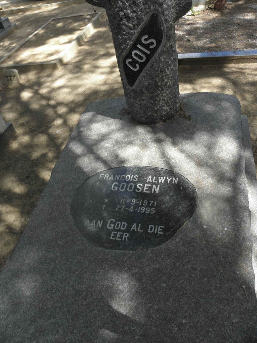 GOOSEN Francois Alwyn 1971-1995