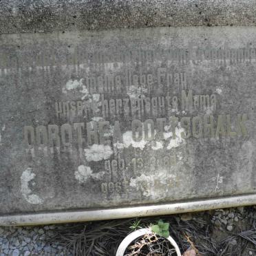 GOTTSCHALK Dorothea 1885-1927