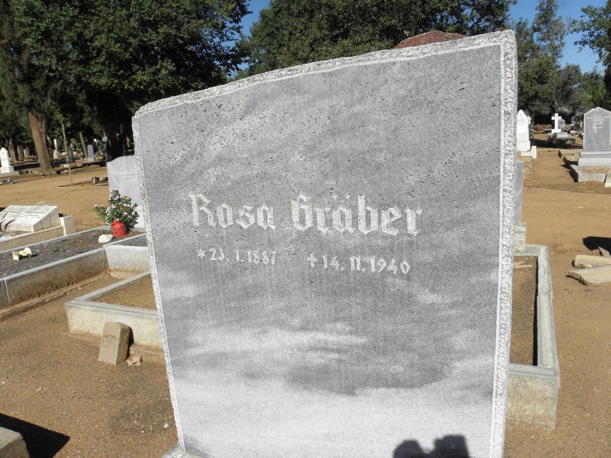 GRÄBER Rosa 1887-1940