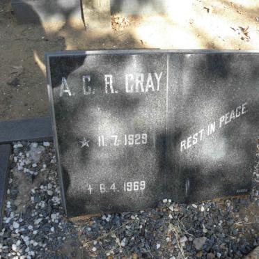 GRAY A.C.R. 1929-1969