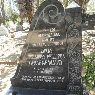 GROENEWALD Lukas Johannes Phillipus 1956-1975