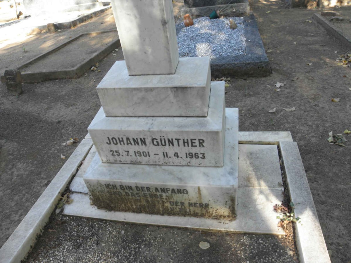 GÜNTHER Johann 1901-1963