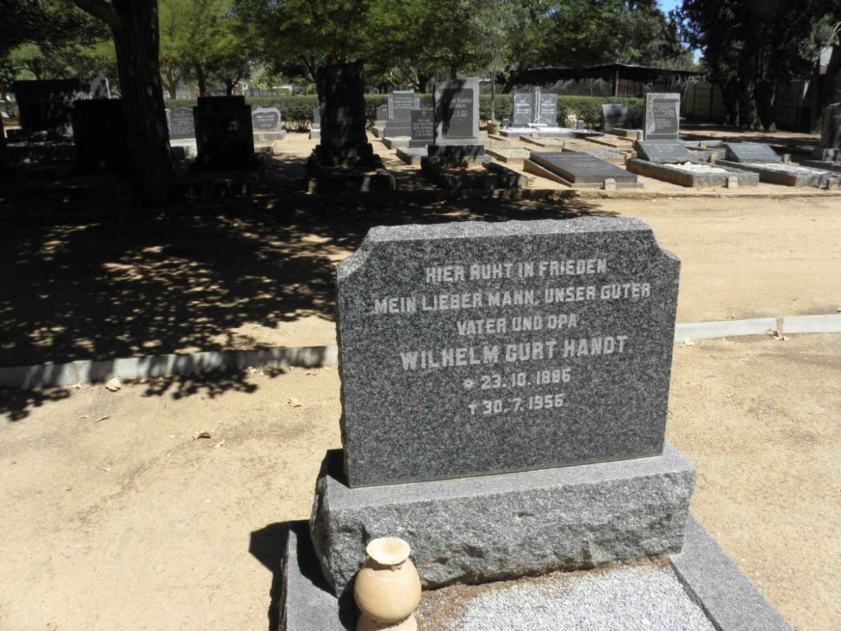 HANDT Wilhelm Curt 1886-1956