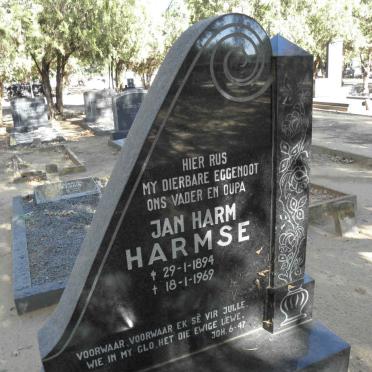 HARMSE Jan Harm 1894-1969