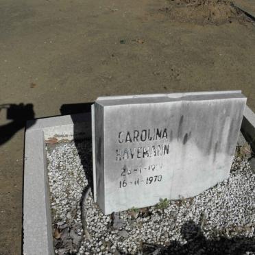 HAVEMANN Carolina 1901-1970