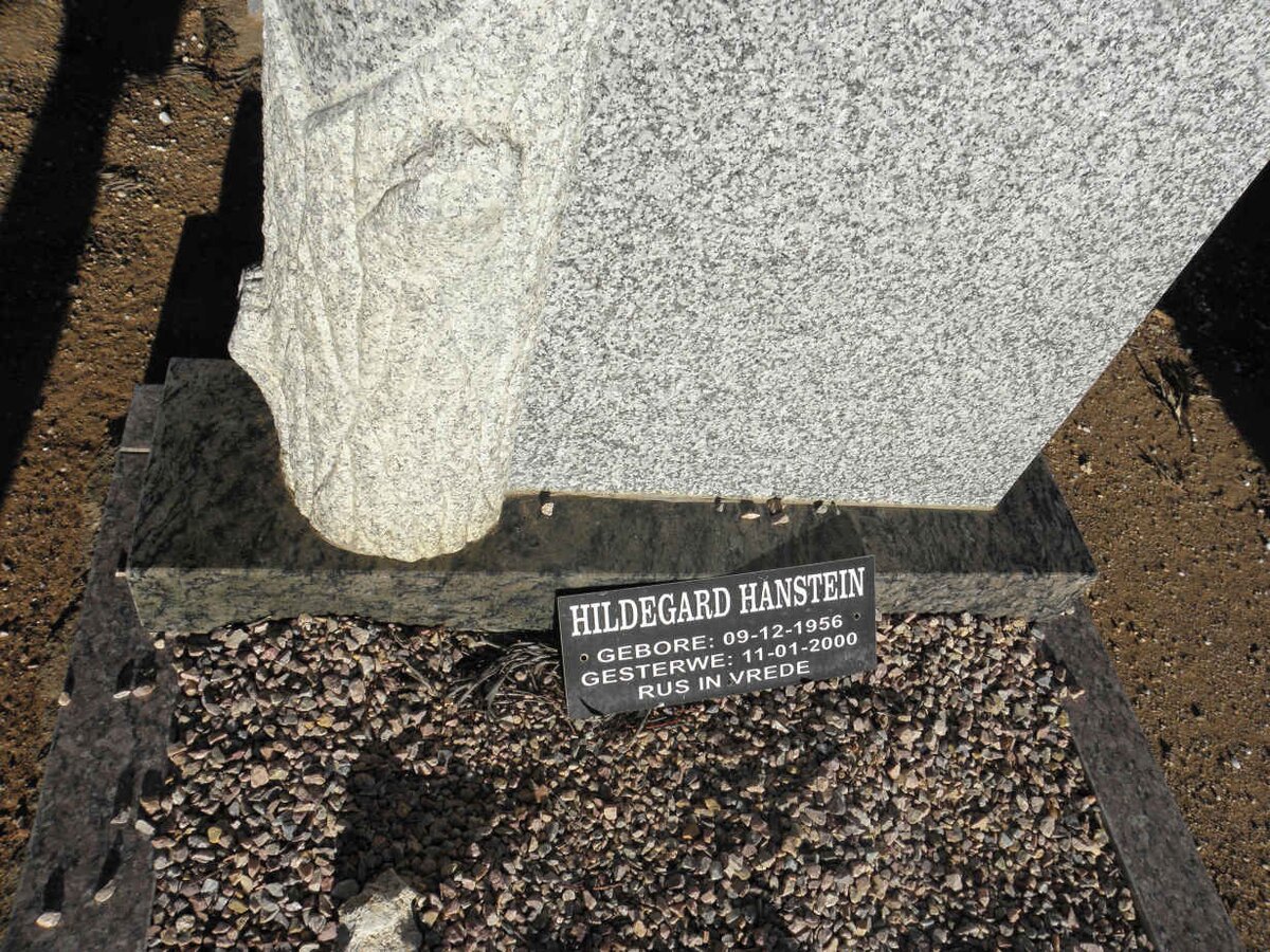 HANSTEIN Hildegard 1956-2000