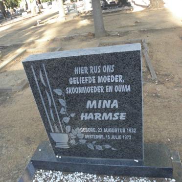 HARMSE Mina 1932-1973