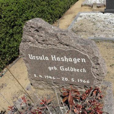 HASHAGEN Ursula nee GOLDBECK 1946-1966