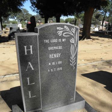 HALL Henry 1911-1975
