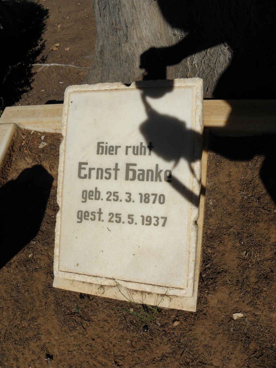 HANKE Ernst 1870-1937