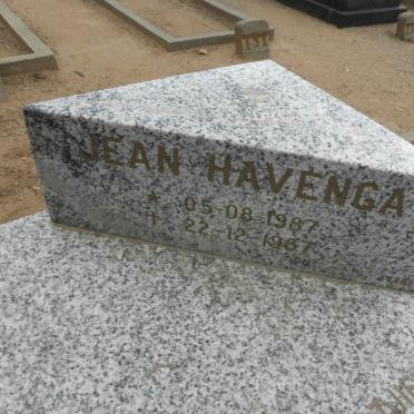 HAVENGA Jean 1987-1987