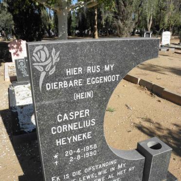 HEYNEKE Casper Cornelius 1958-1990