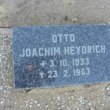 HEYDRICH Otto Joachim 1933-1963