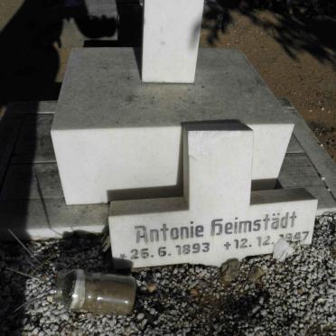 HEIMSTÄDT Antonie 1893-1947