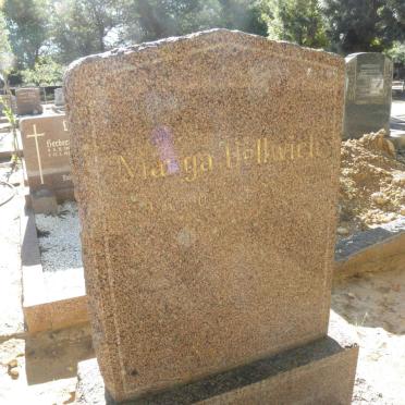 HELLWICH Marga 1900-1956