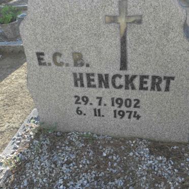 HENCKERT E.C.B. 1902-1974