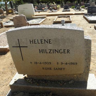 HILZINGER Helene 1909-1989