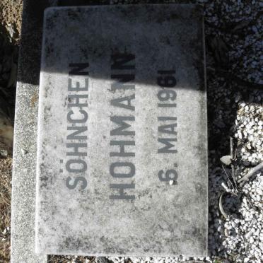 HOHMANN Söhnchen -1961