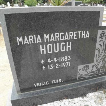 HOUGH Maria Margaretha 1883-1971
