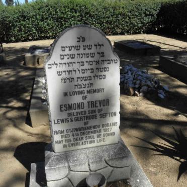 SEFTON Esmond Trevor -1927