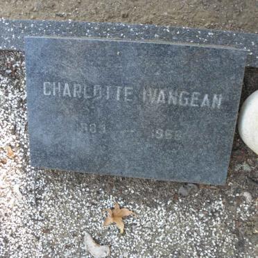 IVANGEAN Charlotte 1883-1960
