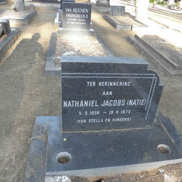 JACOBS Nathaniel 1938-1973