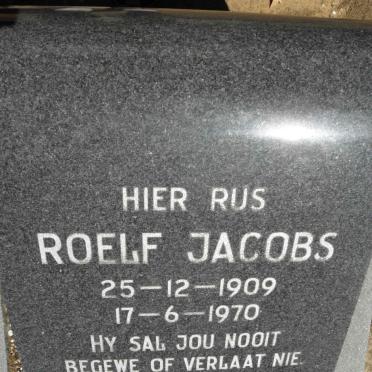 JACOBS Roelf 1909-1970