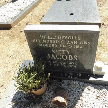 JACOBS Kitty 1904-1988