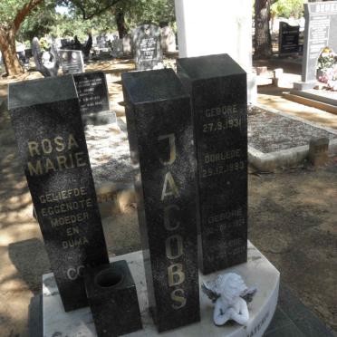 JACOBS Con 1924-2001 &amp; Rosa Marie 1931-1993