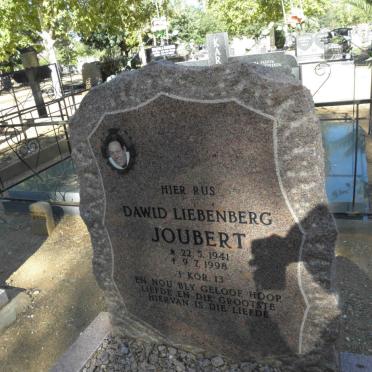 JOUBERT Dawid Liebenberg 1941-1998