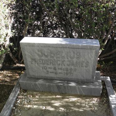 JUBELIUS Frederick James 1893-1971