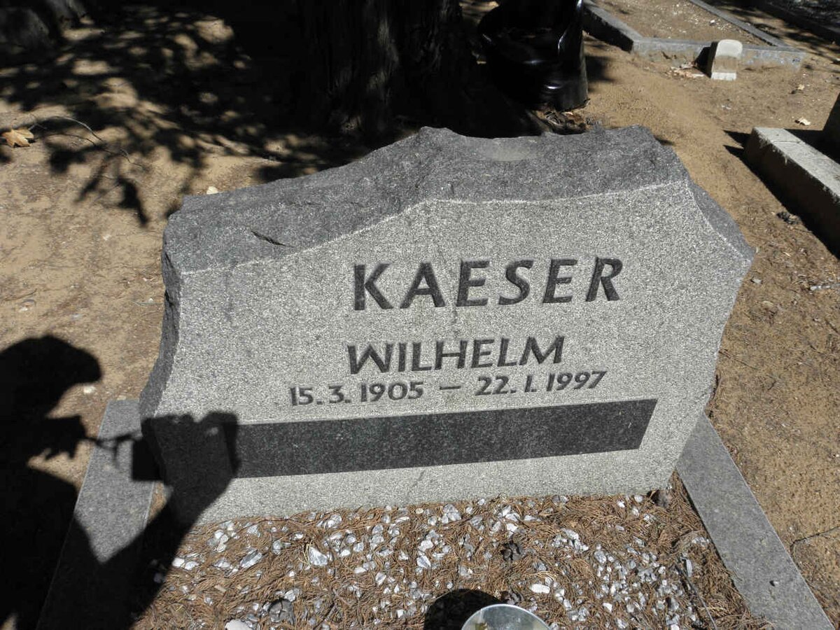 KAESER Wilhelm 1905-1997