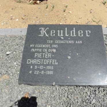 KEULDER Pieter-Christoffel 1915-1981