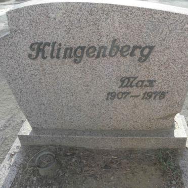 KLINGENBERG Max 1907-1975