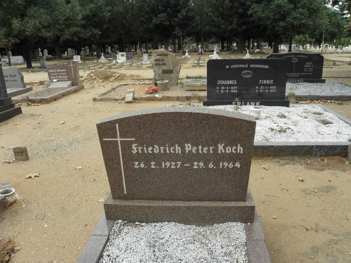 KOCH Friedrich Peter 1927-1964