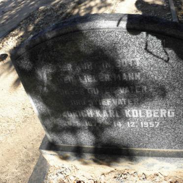 KOLBERG Friedrich Karl 1877-1957