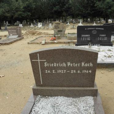 KOCH Friedrich Peter 1927-1964