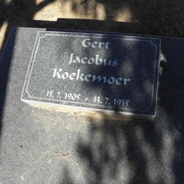 KOEKEMOER Gert Jacobus 1905-1935