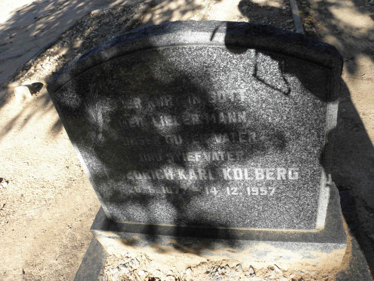 KOLBERG Friedrich Karl 1877-1957