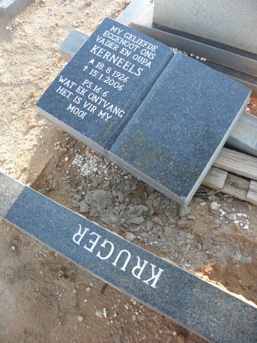 KRUGER Kerneels 1926-2006