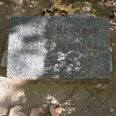 KROEGER Peter 1913-1966