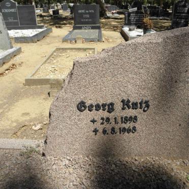 KUTZ Georg 1898-1968