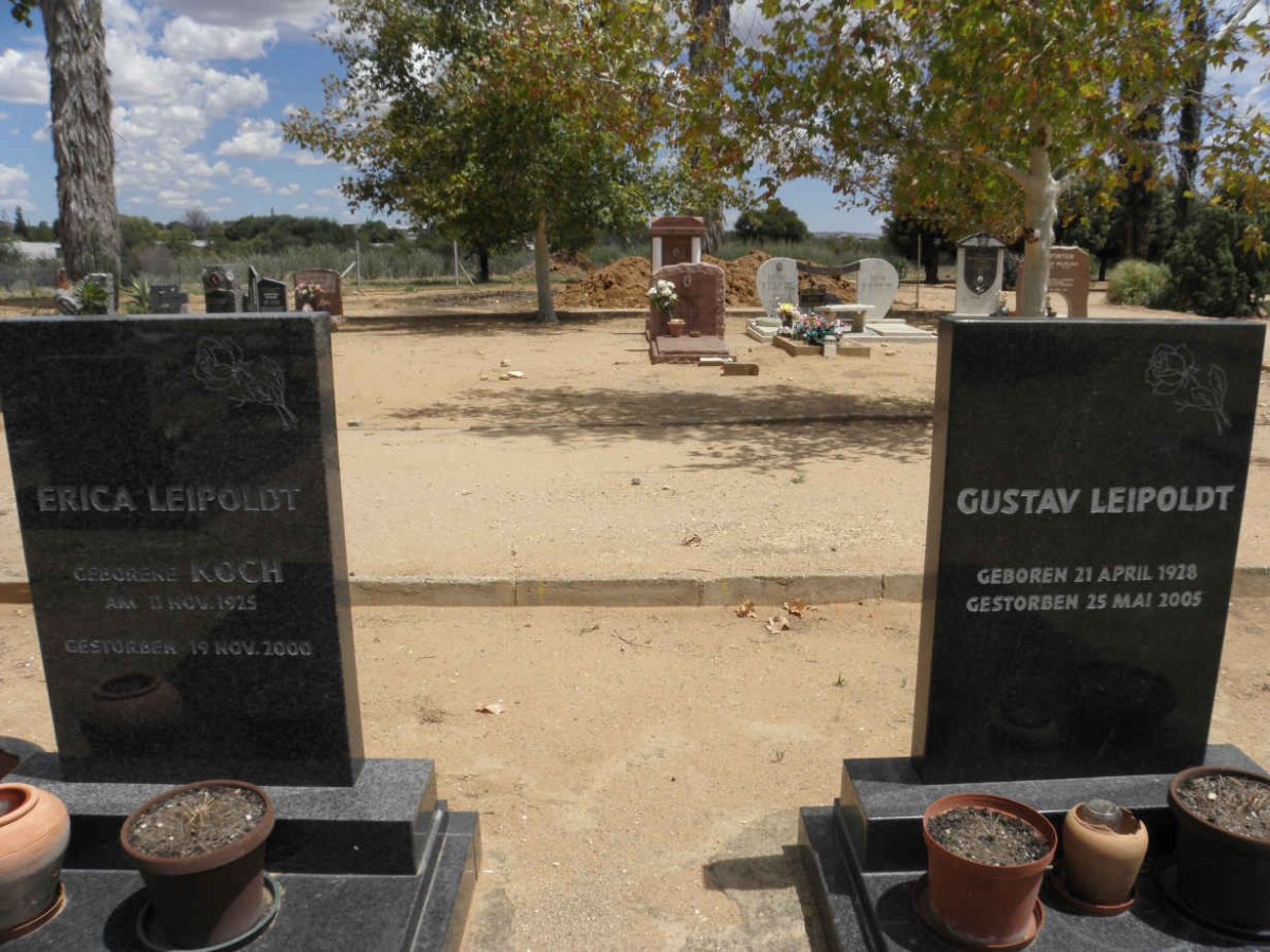 LEIPOLDT Gustav 1928-2005 &amp; Erica KOCH 1925-2000