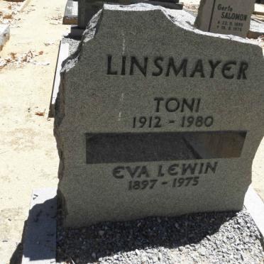 LINSMAYER Toni 1912-1980 :: LINSMAYER Eva Lewin 1897-1975